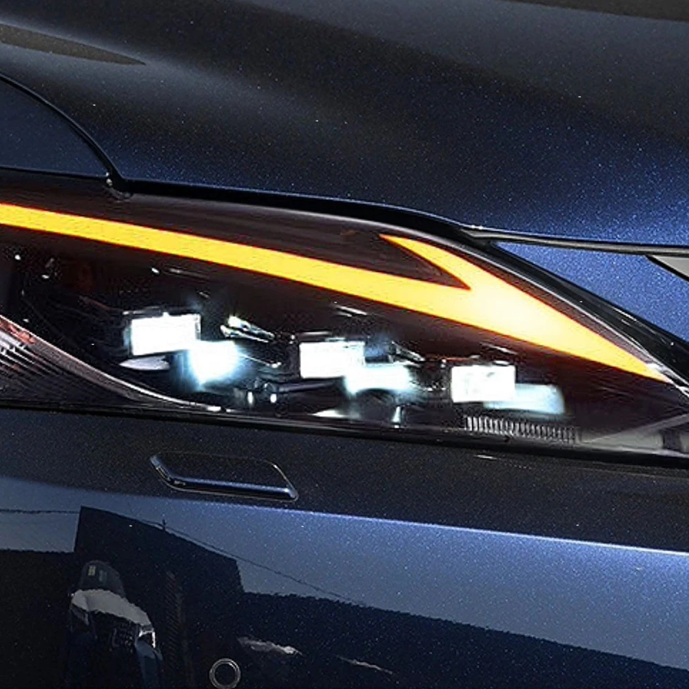 

For Lexus CT200 2014-2022 Car Headlight Assembly Upgrade Start Effect LED 3-Lens Car Tool Accessories