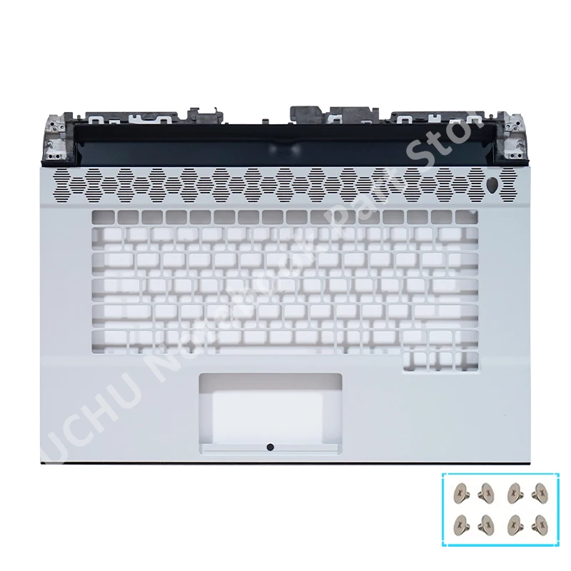 Imagem -04 - Capa para Laptop para Dell Alienware M15 r3 r4 Tampa Traseira Lcd Moldura Frontal Palmrest Fundo com 0vgkfm 01pkw2