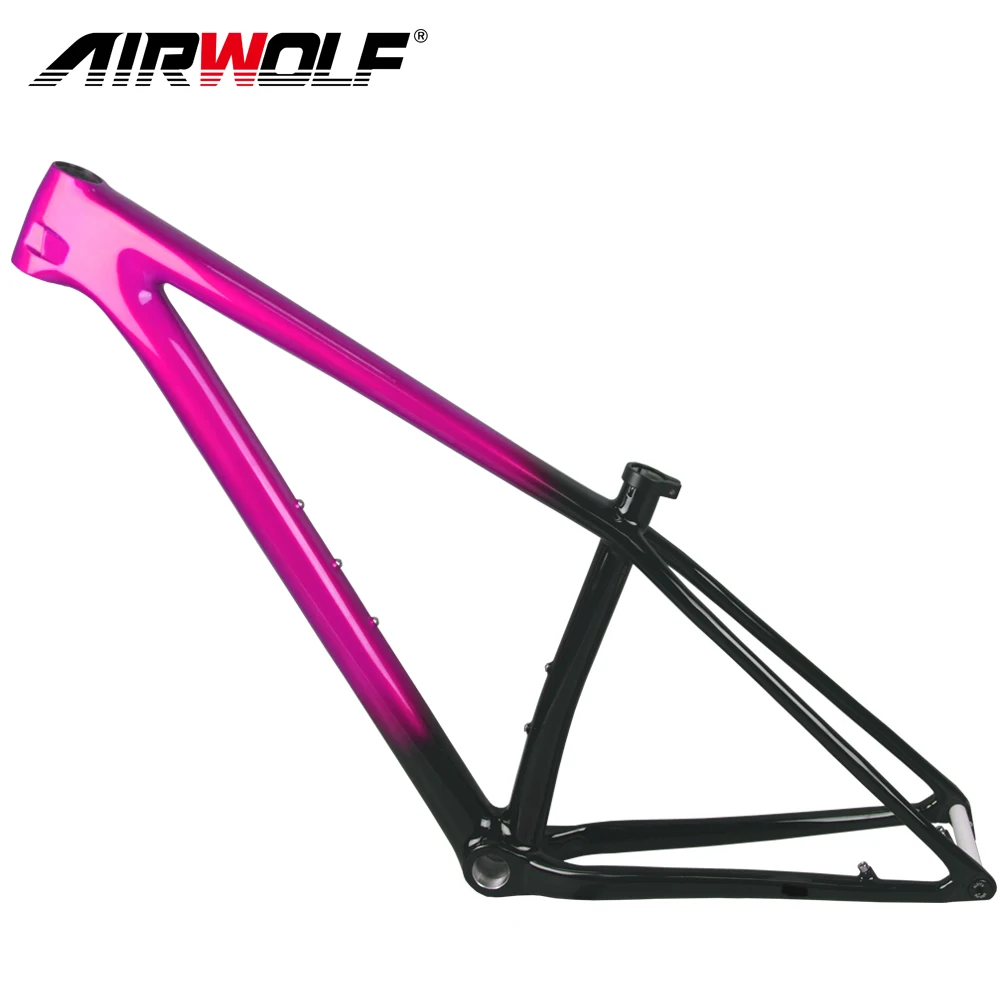 Airwolf 29er MTB Carbon Frame T1100 Carbon Hardtail BSA Mountain Bike Frame 148x12mm Boost Carbon MTB Frame 29 Bicycle Frame