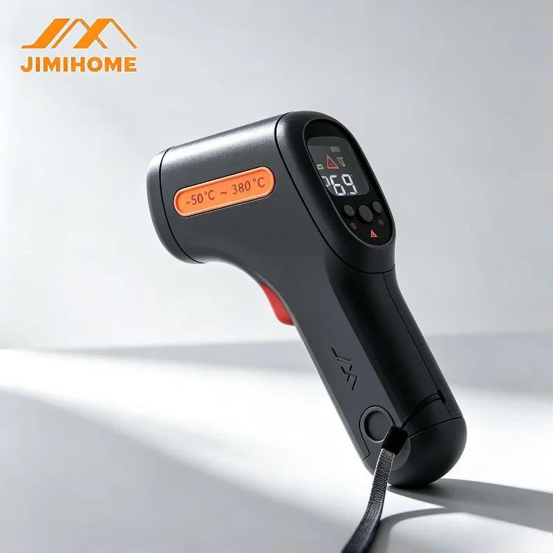 JIMIHOME Digital Non Contact Infrared Thermometer for Kitchen Cooking High Precision Laser Temperature Measuring Gun JMG301380
