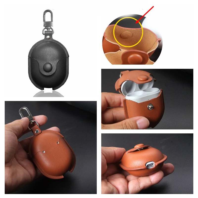 Dành Cho Xiaomi Redmi Nụ 3 Pro Ốp Lưng AirDots 3 Pro Da PU Sang Trọng Bluetooth Bao Buds4 Túi Đựng Phụ Kiện hộp