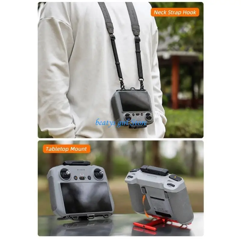 

C7AB Support Rack with Adjusted Remote Control Belt Sling Lanyard Rope for RC 2/1