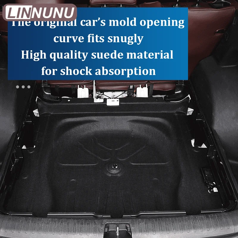 LINNUNU For Geely Monjaro Manjaro Trunk Spare Tire Box Sound Insulation Cotton Heat Insulation Foam Flame Noise Reduced XingyueL