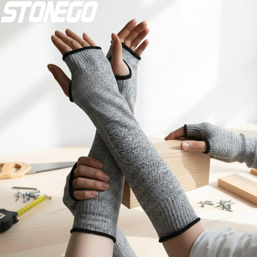 

Защитные рукава от порезов, уровень защиты 5, для кухни и мясных цехов, из материала HHPE