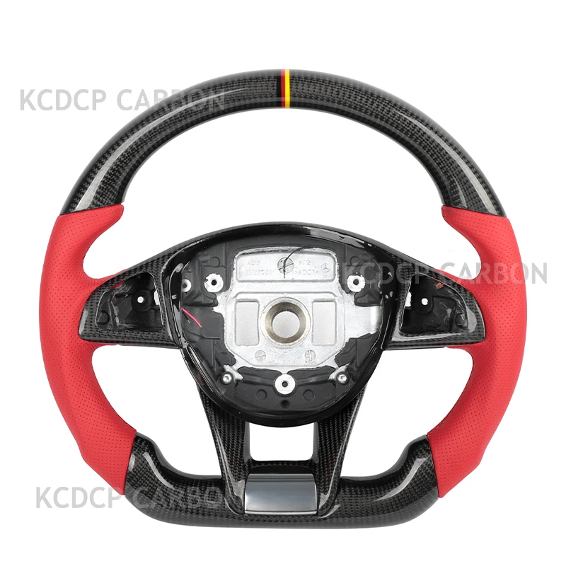 

Old style Steering Wheel for Benz AMG C200 C63 C300 808 W204 W205 SLK GLK GLC GLE Can Be Upgraded to carbon fiber steering wheel