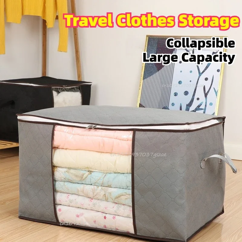 

Sturdy Durable Storage Bag Clear Clothes Storage Furniture Organizer Box Travel Clothes Storage Wardrobe Organization