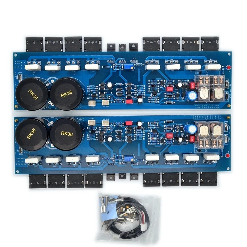 TTC5200 TTA1943 HIFi 500W + 500W Placa amplificadora de áudio doméstico classe AB de alta potência