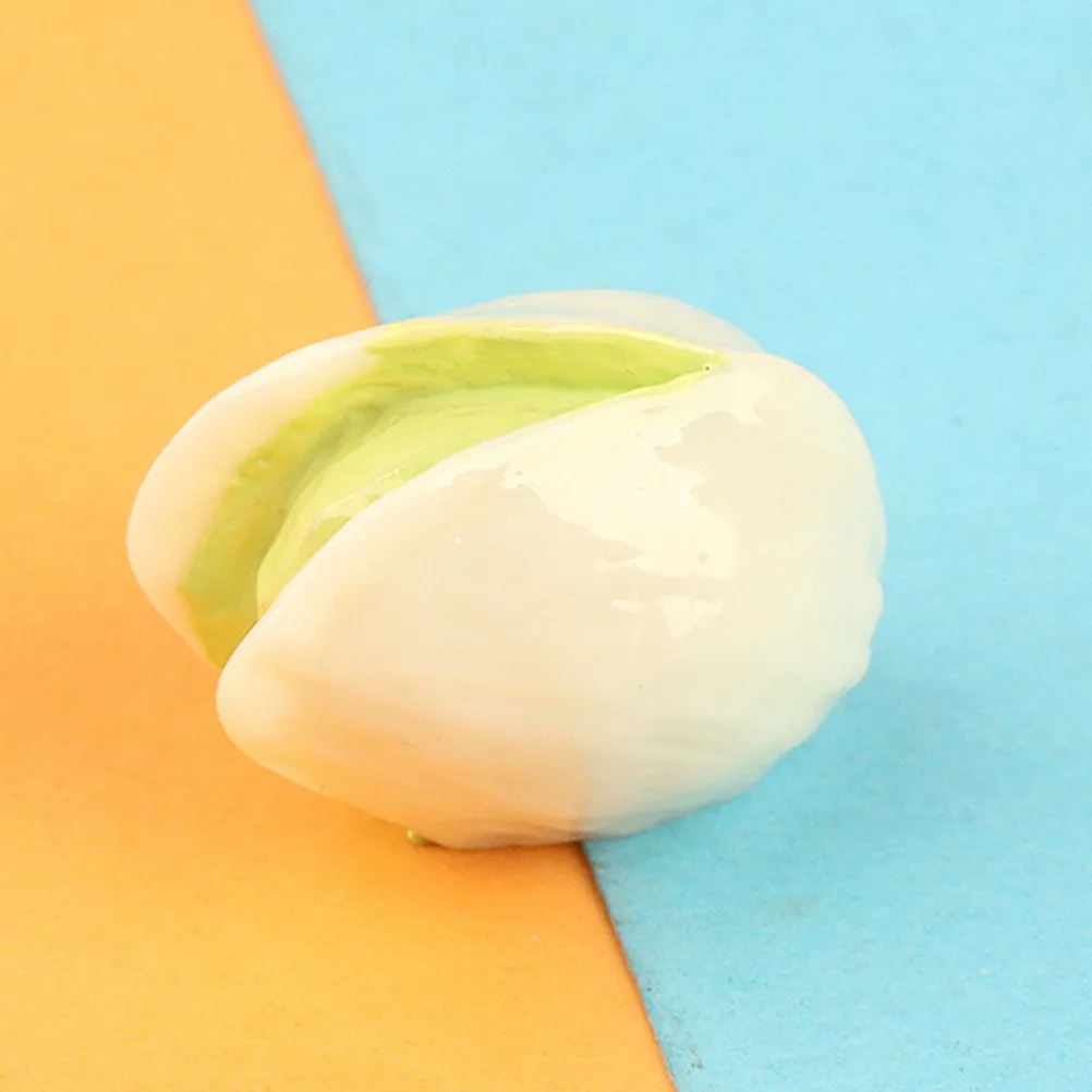 

15Pcs Realistic Mini Nuts Decor Simulation Nut for Mini House Food Display Landscape Peanut Decoration Kit Simulation Nut