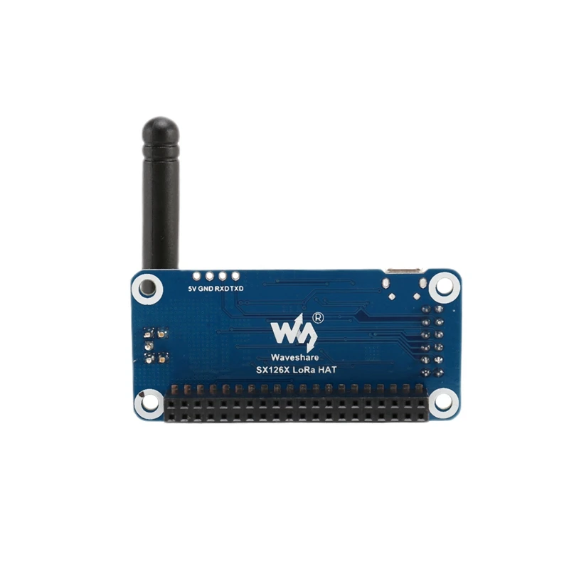 Imagem -03 - Lora Chapéu para Raspberry pi Frequency Band Spread Spectrum Modulação 915mhz Promoção Waveshare-sx1262