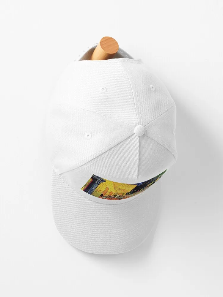 The Cafe Terrace On The Place Du Forum, Arles, At Night, Vincent Van Gogh Cap For Unisex Adult Outdoor Casual Sun Baseball Caps