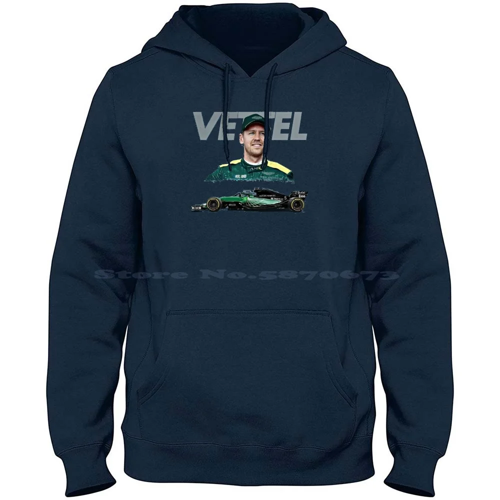 Grand Prix , F 1 2021 , 5 , 2021 , Vettel | Vettel Gift 100% Cotton Hoodie Sebastian Vettel