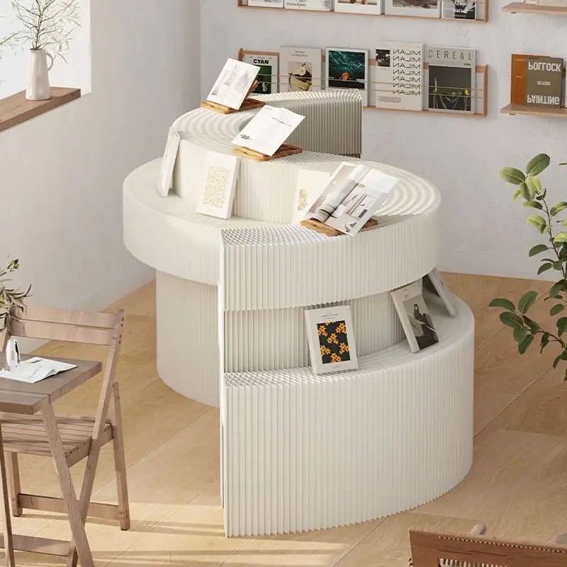 Paper booth Display stand Storage Display cabinet Creative window shelf Multifunctional display Cargo rack Figure sample