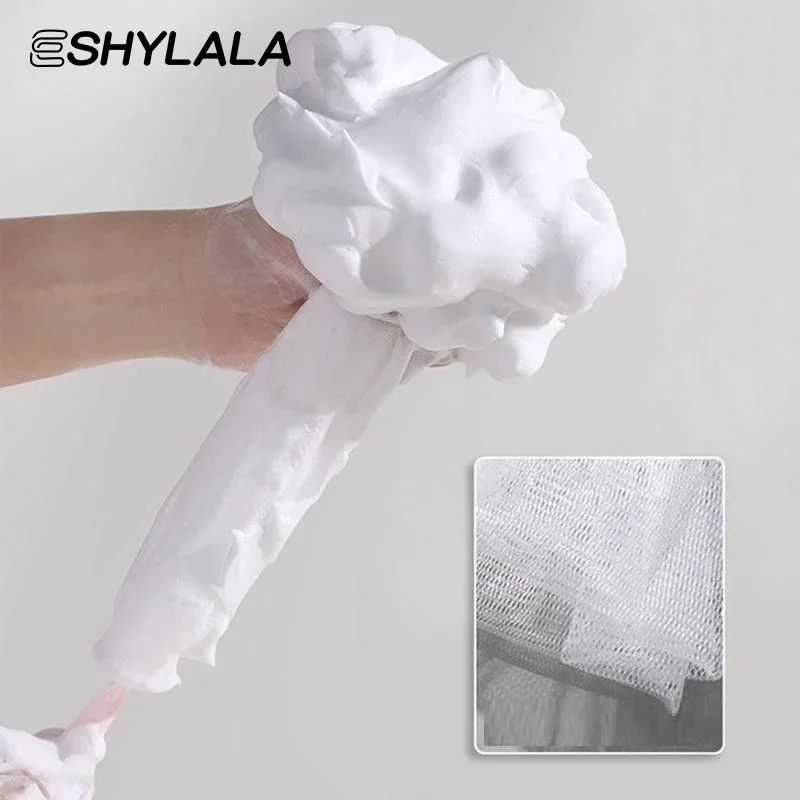 5Pcs Hangable Seife Taschen Seife Mesh Tasche Haut Reinigung Werkzeug Seife Beutel Reinigung Werkzeuge Gesichts Reiniger Schäumen Mesh Dusche seife Tasche