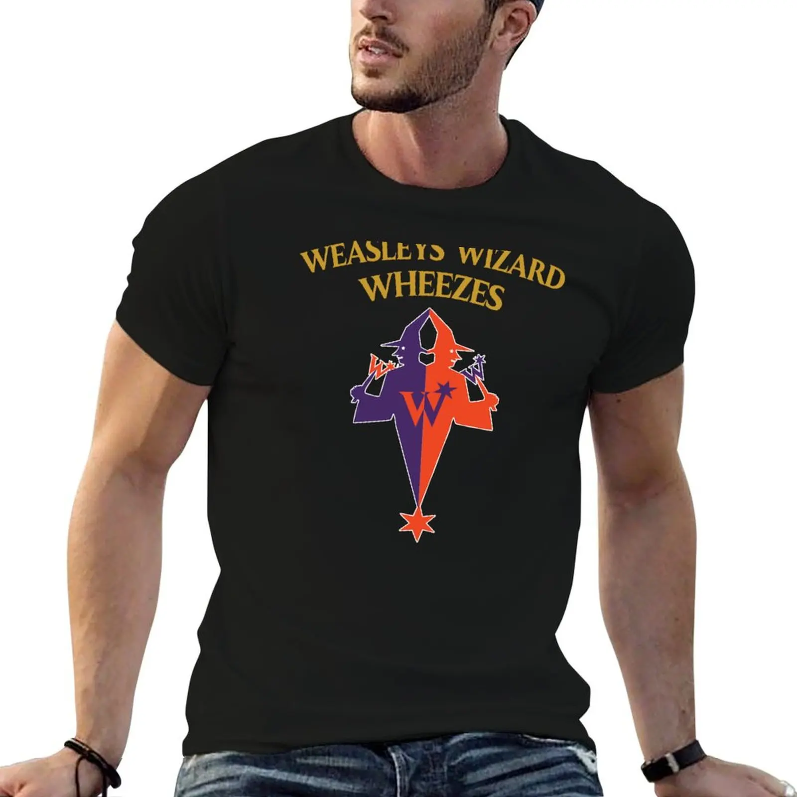 

Weasley Wizard-Wheezes T-Shirt man t shirt heavy cotton g man t shirts for men T-Shirt