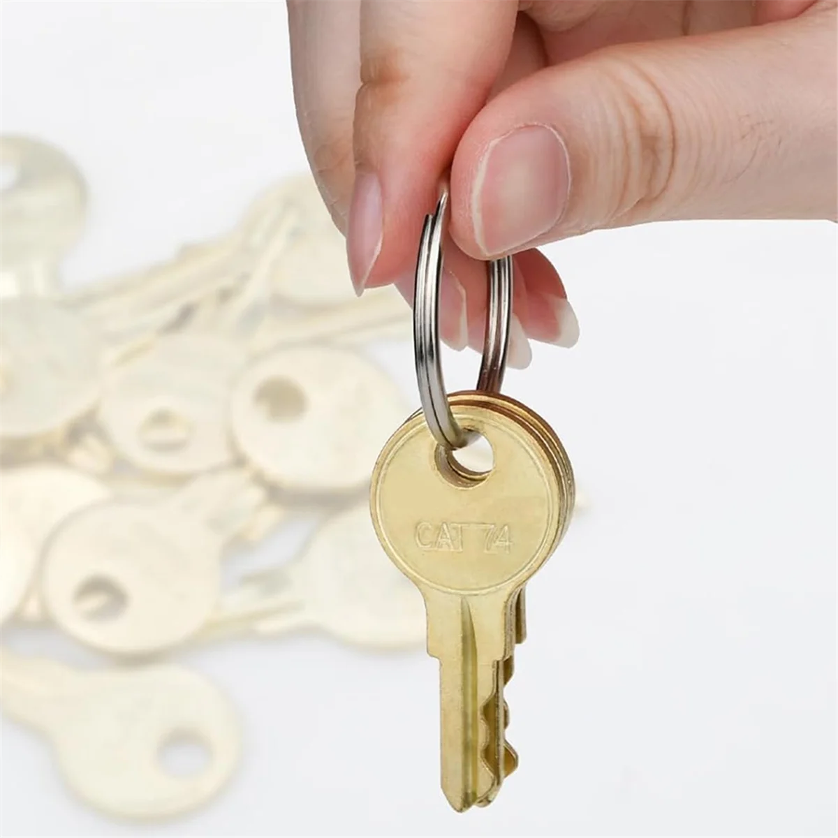 احصل على! 10 عبوات من مفاتيح توزيع المناشف الورقية CAT74 لموزع Bobrick GAMCO B-263 SOOV CAT 74 #3