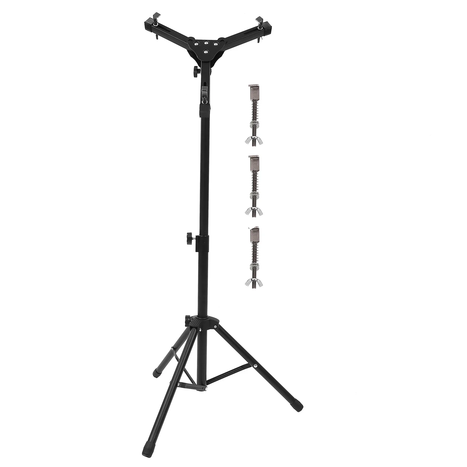 

1Set Folding Drum Rack for Indoor Use Dumb Drum Shelf with Rivet Technology Durable and Attractive Appearance Practice Pad Stand