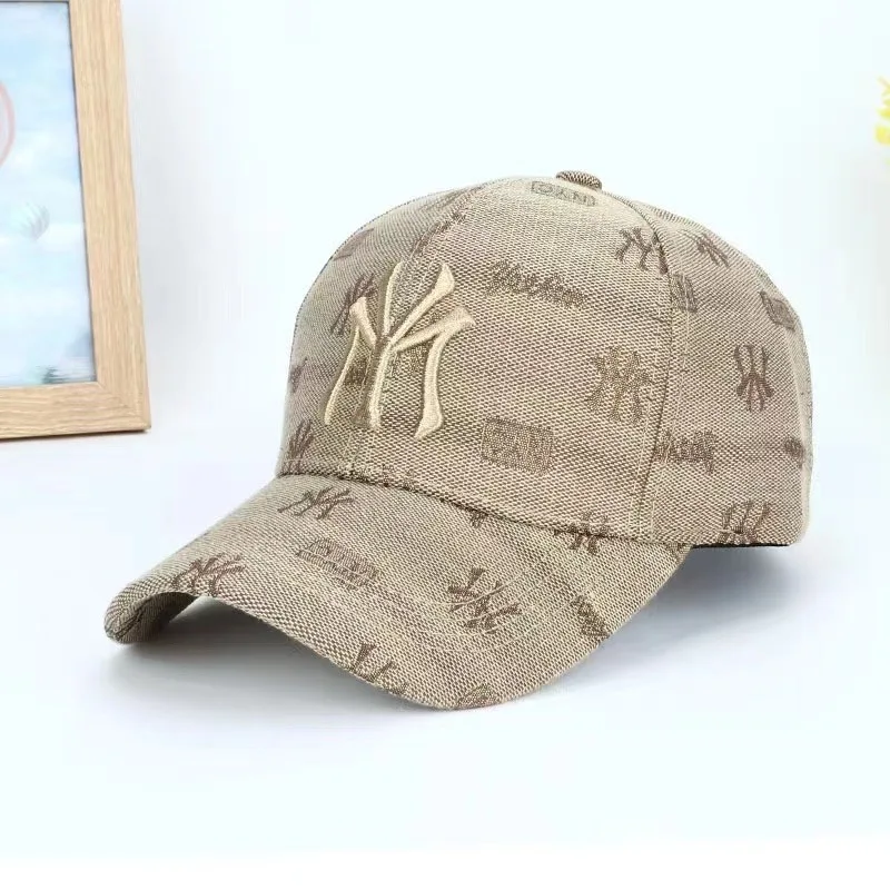 Luxury Letter Embroidery Baseball Caps Men Women Summer Anti-Sun Design Sun Gorras Travel Sports Hat Unisex Trucker Cap Peaked