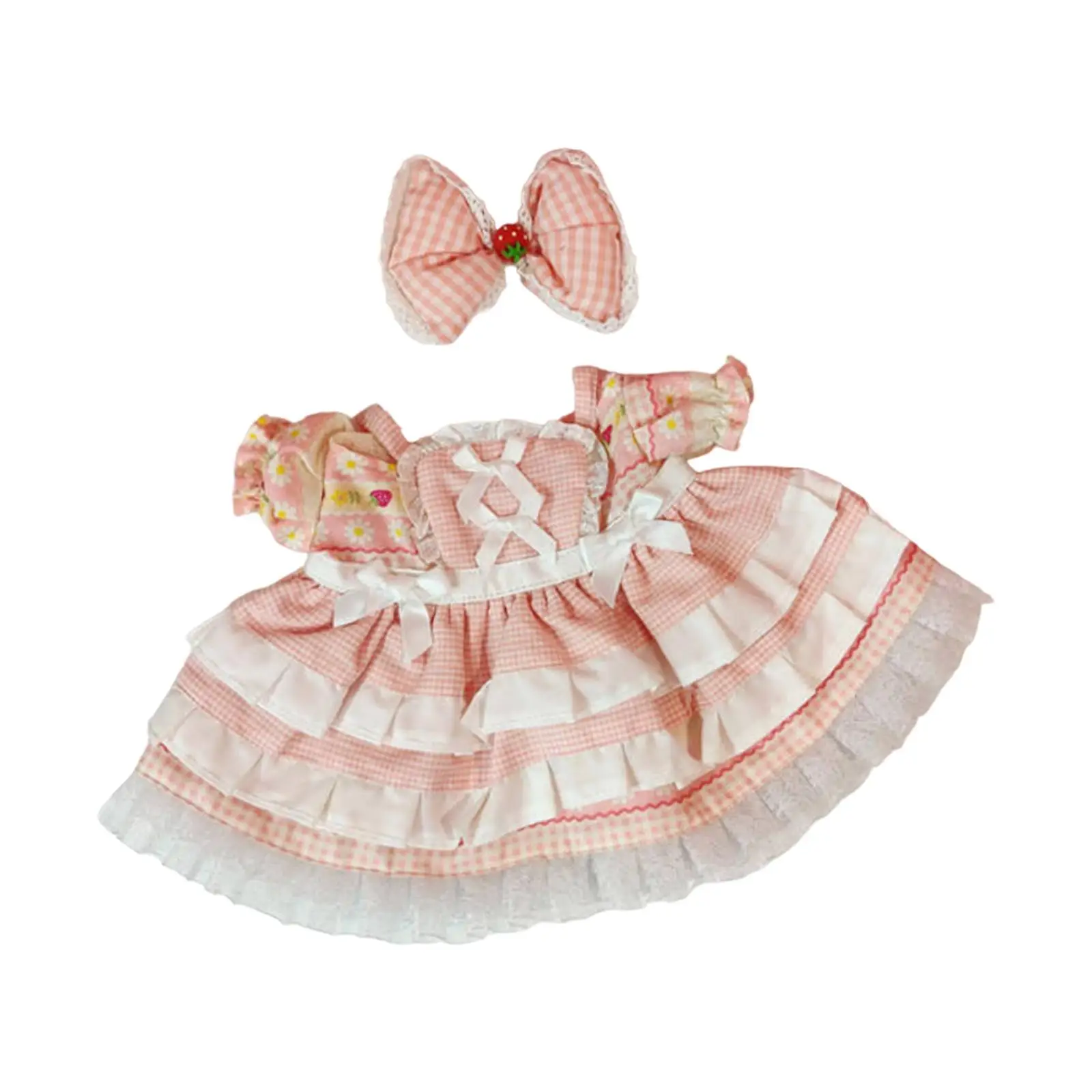 

Комплект одежды для кукол: очаровательный, мягкий, стильный, съемный, для фотосессий, для детей, для кукол 22,83 дюйма