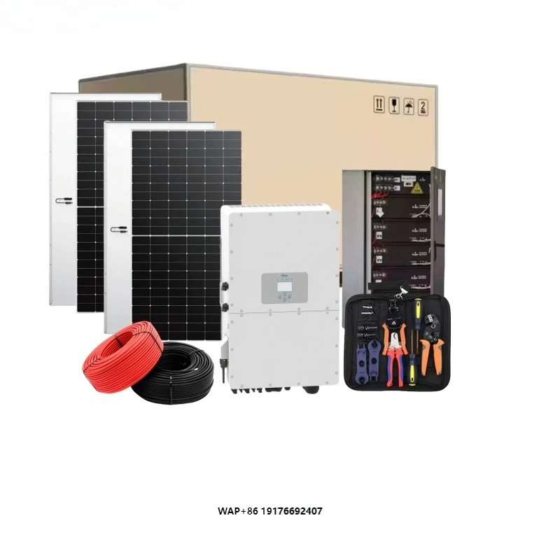 Deye 5kw Hybrid Home Solar Energy System Commercial IP65 Protected Split Stackable Solar System CAN Communication Port Home