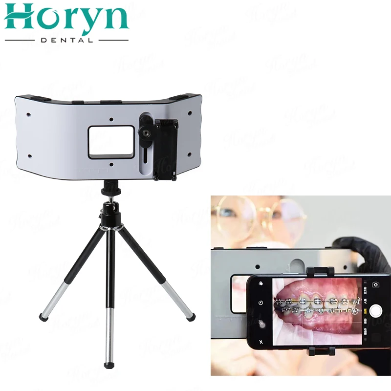 

Den tal Mobile Photography Lighting Flash Light Oral Orthodontics Equipment Filling Lamp