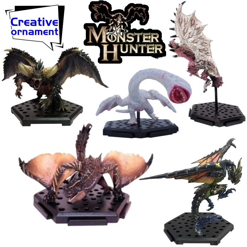 لعبة تمثال الرسوم المتحركة Monster Hunter Wilds Chatacabra Gemma للأولاد زخرفة مكتب لغرفة الدراسة أو هدايا عيد الميلاد #1