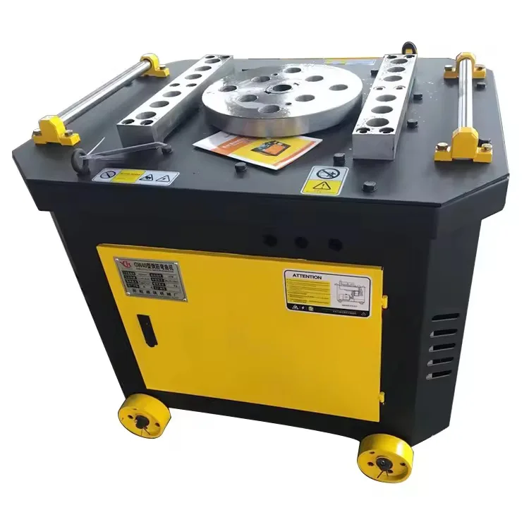 Source Factory Customized Professional 4-35mm Mote CNC Hoop Steel Bar Bender Rebar Bending Machine Equipped High-end Brake Motor