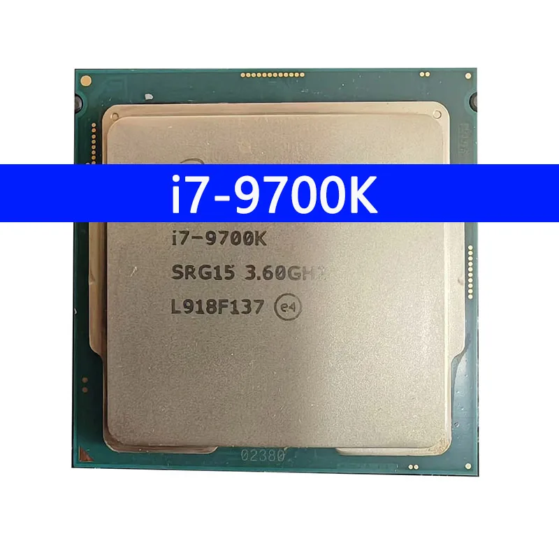 i7-9700K CPU Processor 3.6GHz 12MB 95W 8-Cores 8-Thread 14nm New 9th Generation CPU LGA1151 i7 9700K