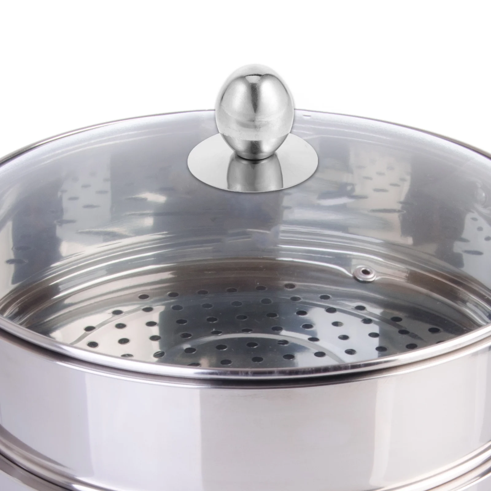 

2pcs Pot Lid Knob Replacement Universal Stainless Steel Handle For Glass Kettle Casserole Saucepan Cookware Kitchen Pan Grip