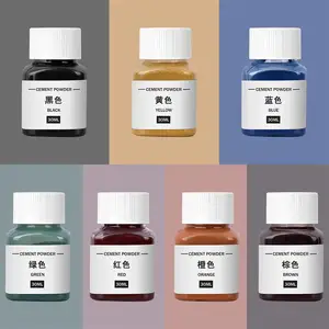 Pigmentputzzementplaner von farbkonzentriertem Pulver, Betonzementputzform, DIY -handwerkliche Lieferungen, 30 ml 11 Hauptverkaufsteller Beton - №6