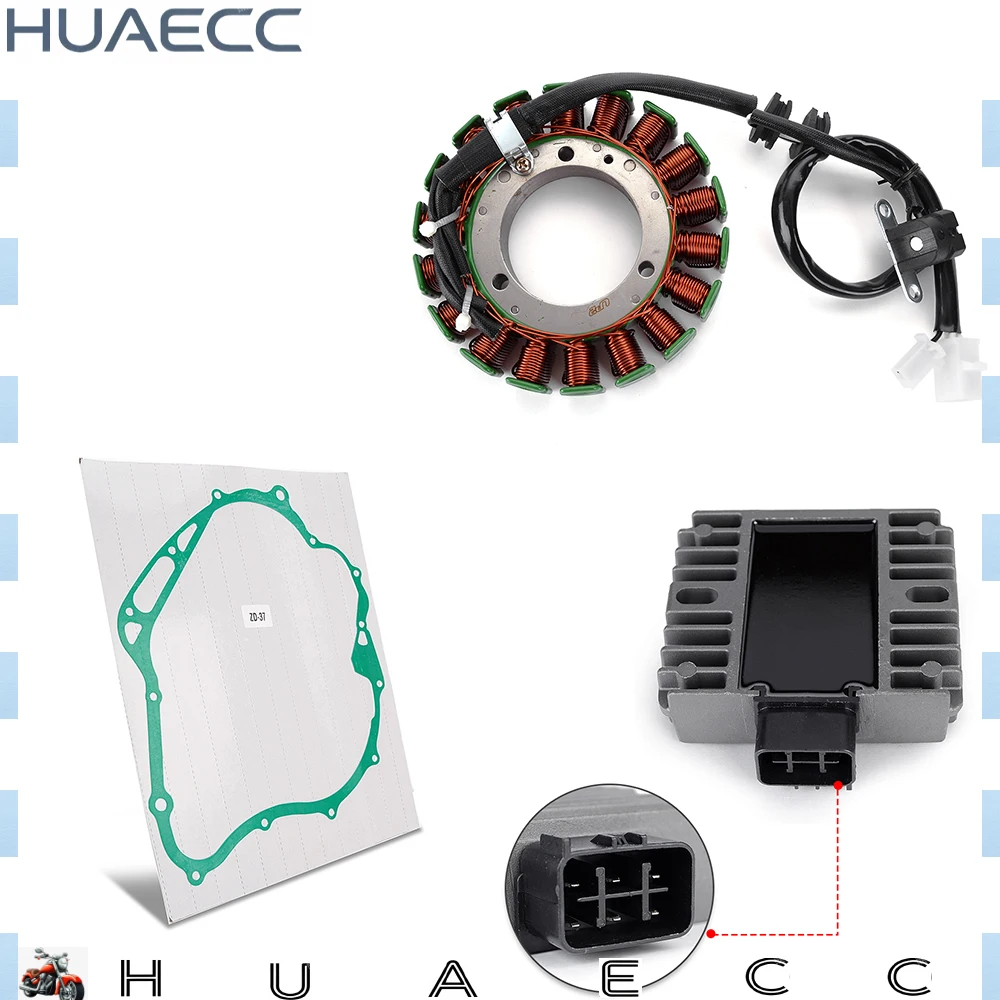

For Yamaha XVS1100 V-Star Custom XVS1100A V Star Classic 2003 Stator Coil + Gasket + Regulator Rectifier