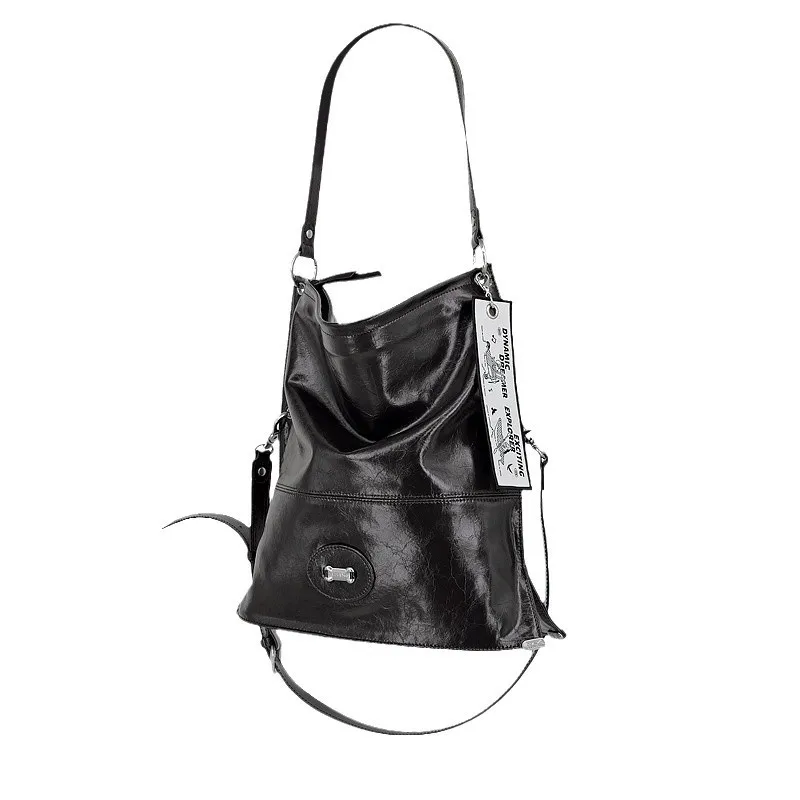 

TACOOMO 2025 Fashionable Tailcoat Bag New Designer Brand Large Capacity Shoulder Bag Textured Crossbody Bag