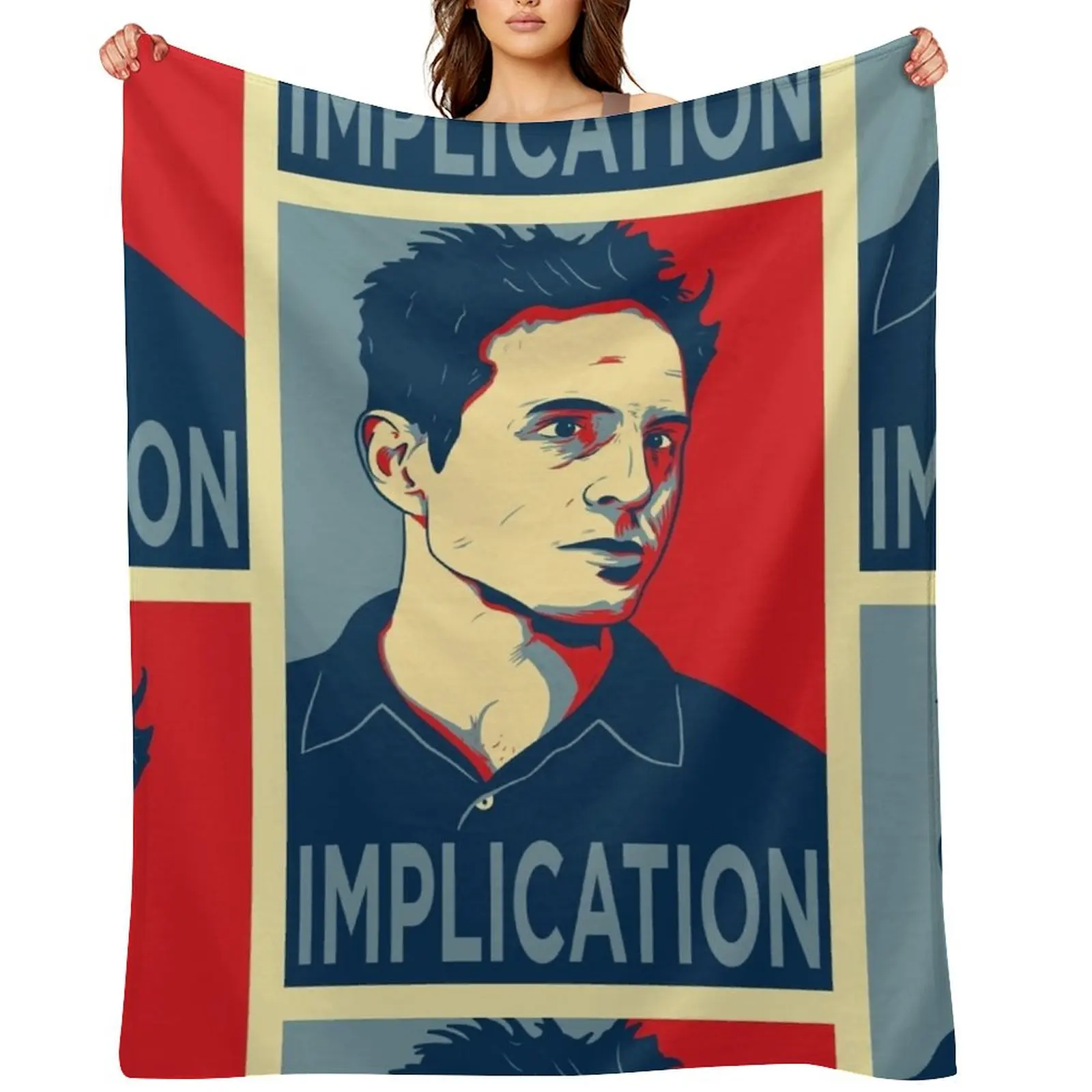 

Implication Throw Blanket Summer Cute Soft Beds Sleeping Bag Blankets