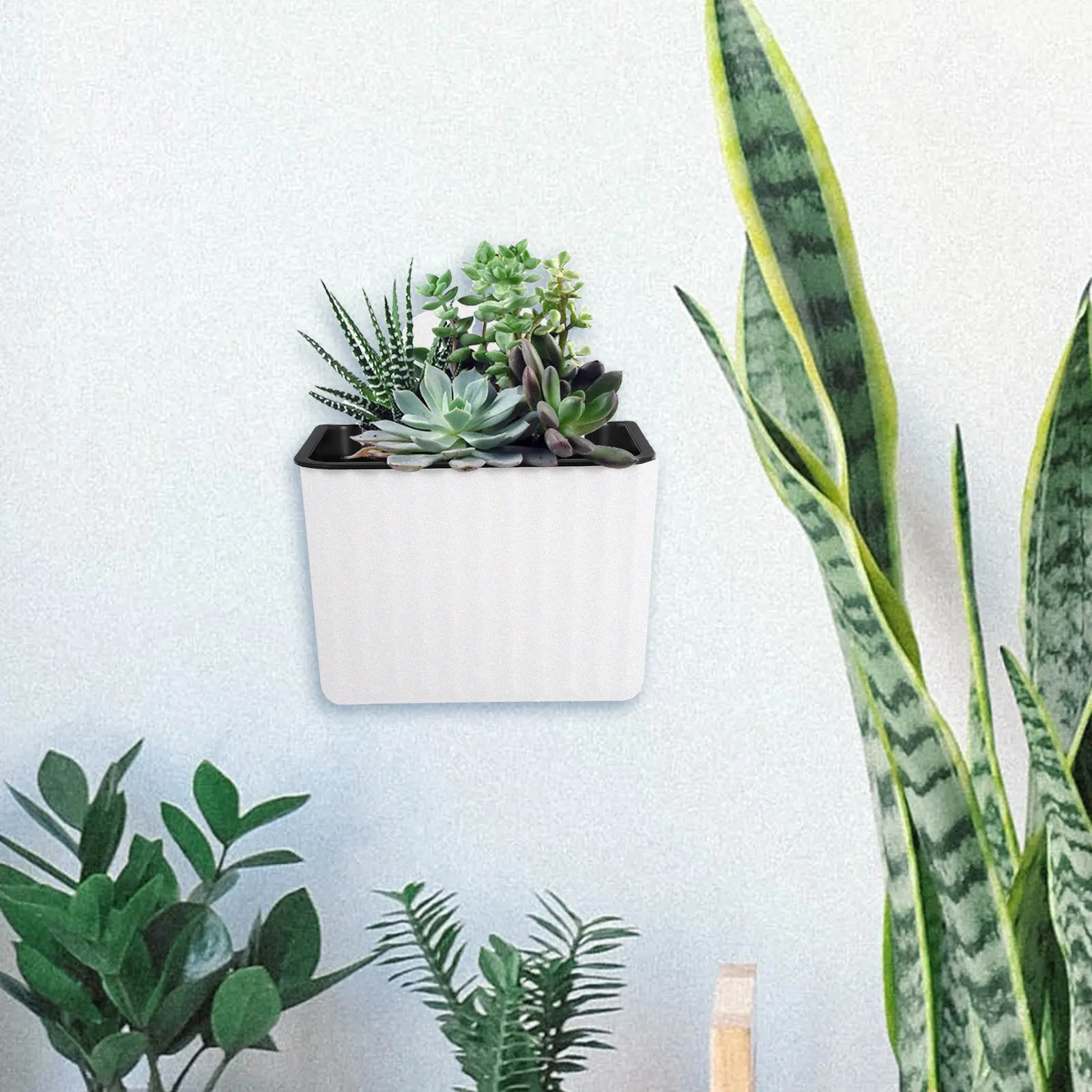 2Pcs Wall Mounted Flower Pots - Self-Watering Planter review and price