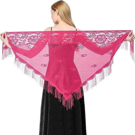 

Новая кружевная шаль, кружевной треугольный шарф, шаль для невесты, подружки невесты, свадебное платье, банкетная шаль, свадебные куртки