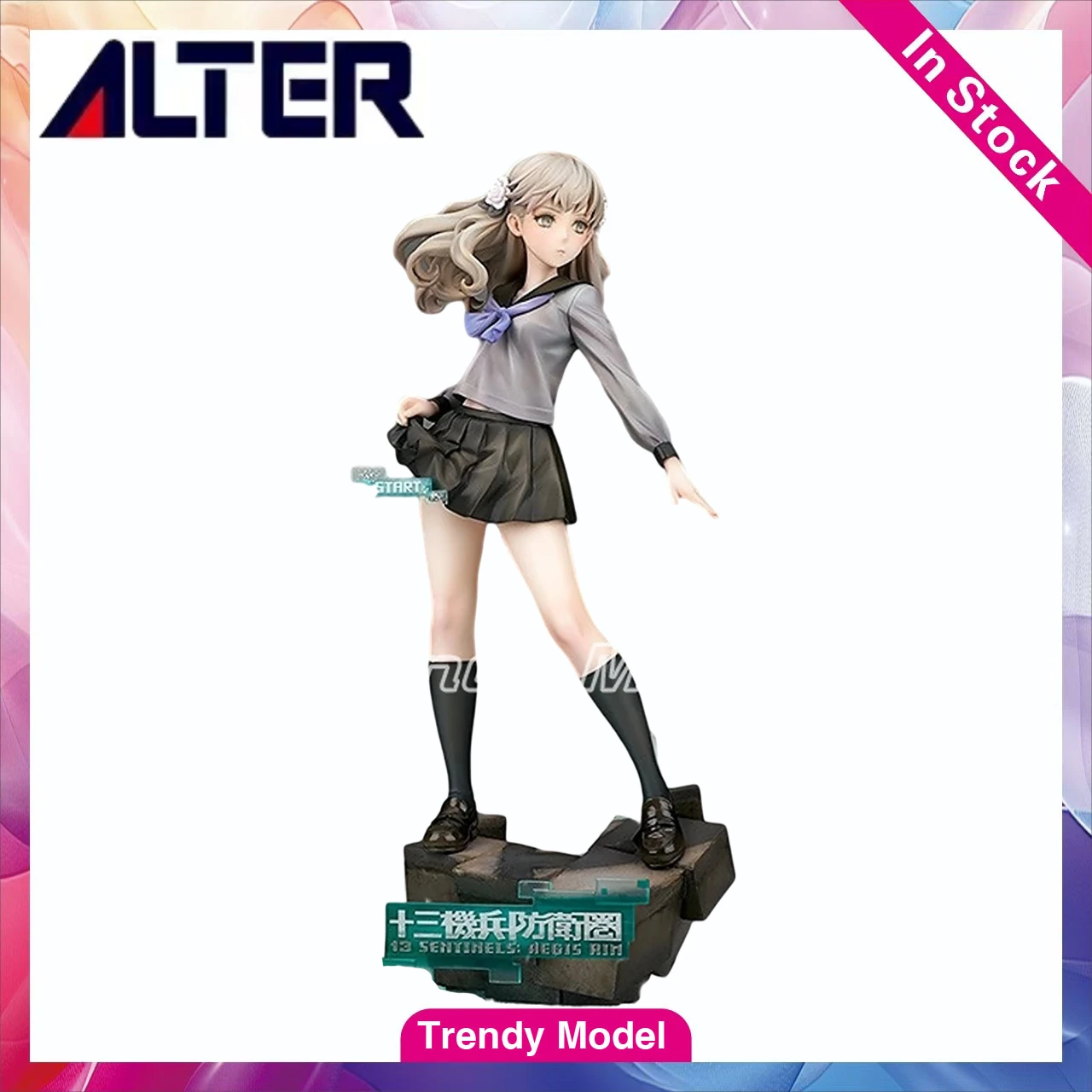 

【TM】 ALTER Thirteenth Crew Defense Circle Dongshang Wubaili 1/7 Коллекционная фигурка-модель, игрушка, подарок