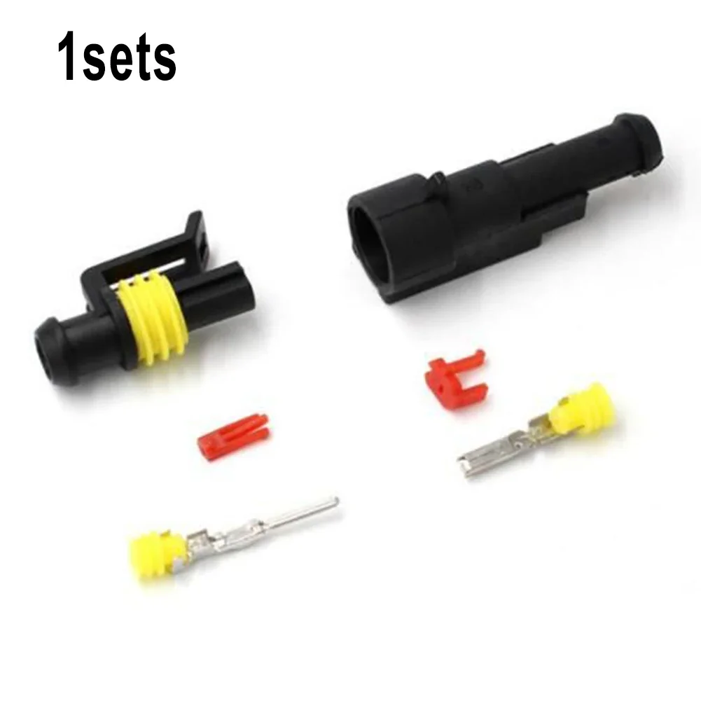 Electrical Waterproof Connector 1/2/3/4/5/6 Pin Way Superseal For Car Boat Truck And Motorcycle IP67 Seal Rating
