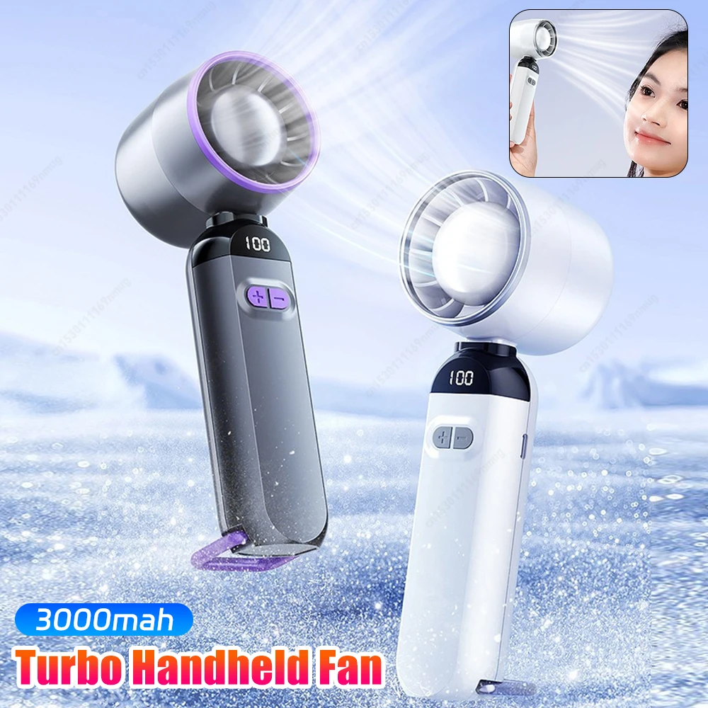 

Регулируемый охлаждающий вентилятор, светодиодный цифровой дисплей, мини-холодный вентилятор, портативный электрический вентилятор для кемпинга, пешего туризма, активного отдыха