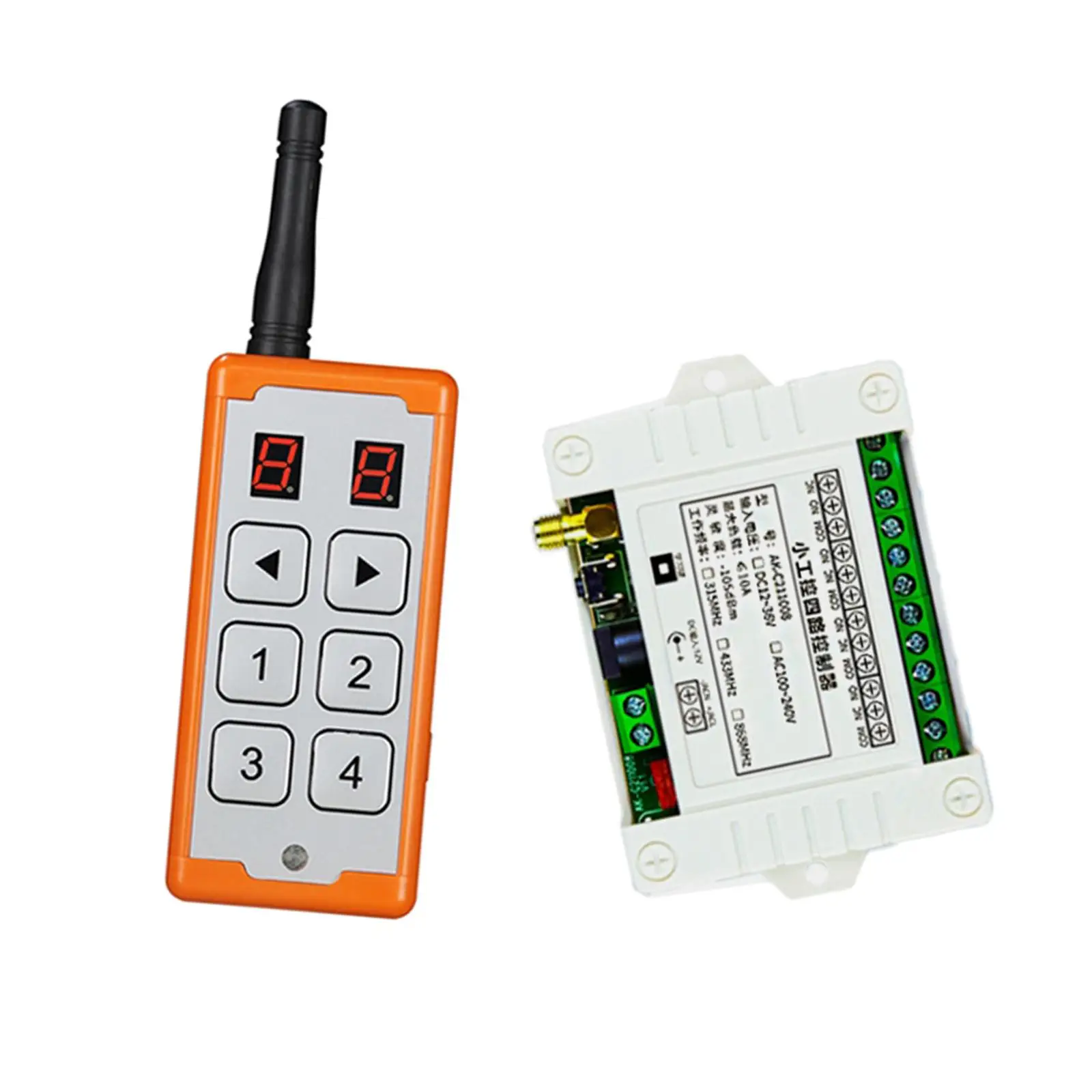 Remote Control Switch High Range for Garage Lamps Agricultural Irrigation