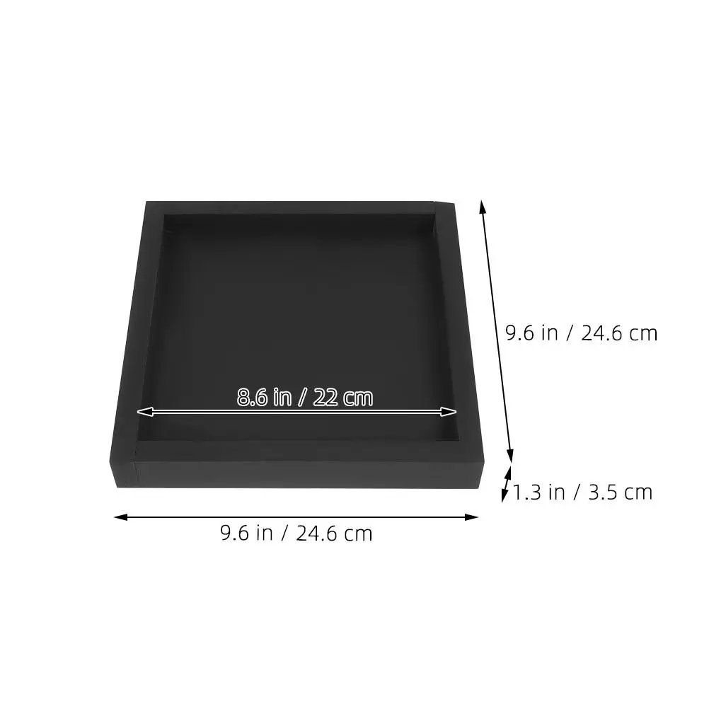 Plastic Square Flower Pot Drainage Tray Modern Minimalist Plant Saucer Anti-Slip Water Catcher Base for Indoor Outdoor Planters