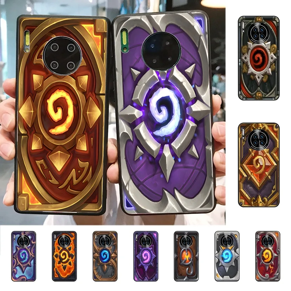 H-Hearthstone Card Backs Phone Case For Huawei Mate 10 20 30 40 50 Lite Pro Nova 3 3i 5 6 SE 7 Pro 7SE