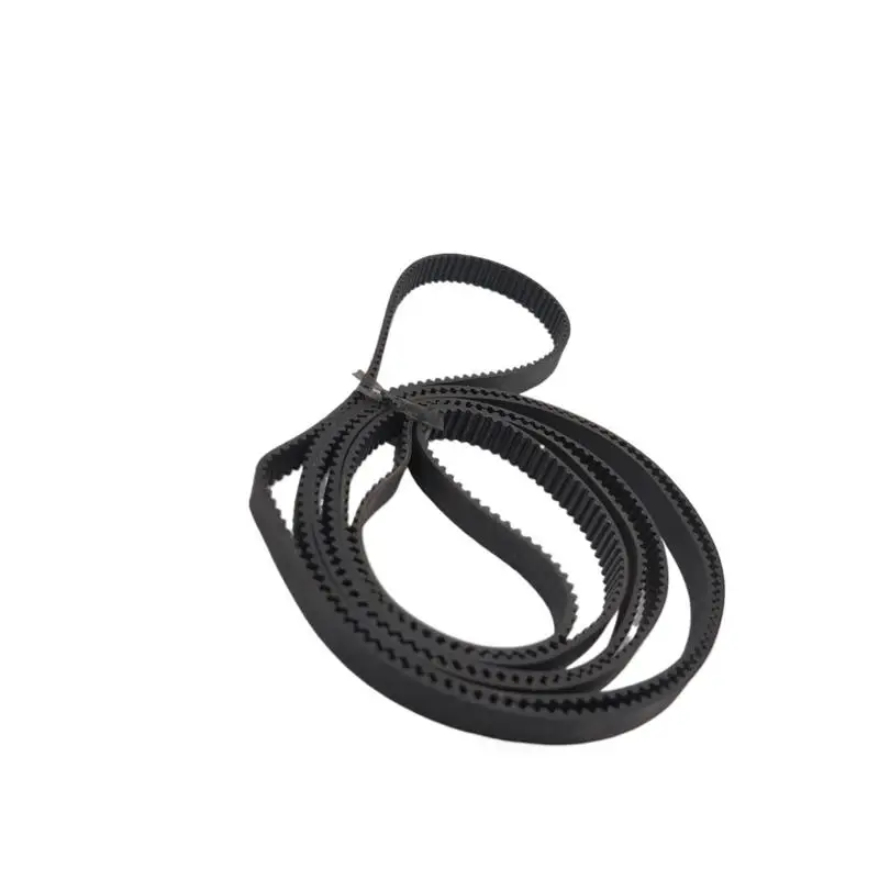 S2M 648 Synchronous Belt S2M-12 Closed-loop Rubber Timing Belts Width 15mm 12mm 10mm STD Black Timing Belt Length 648mm