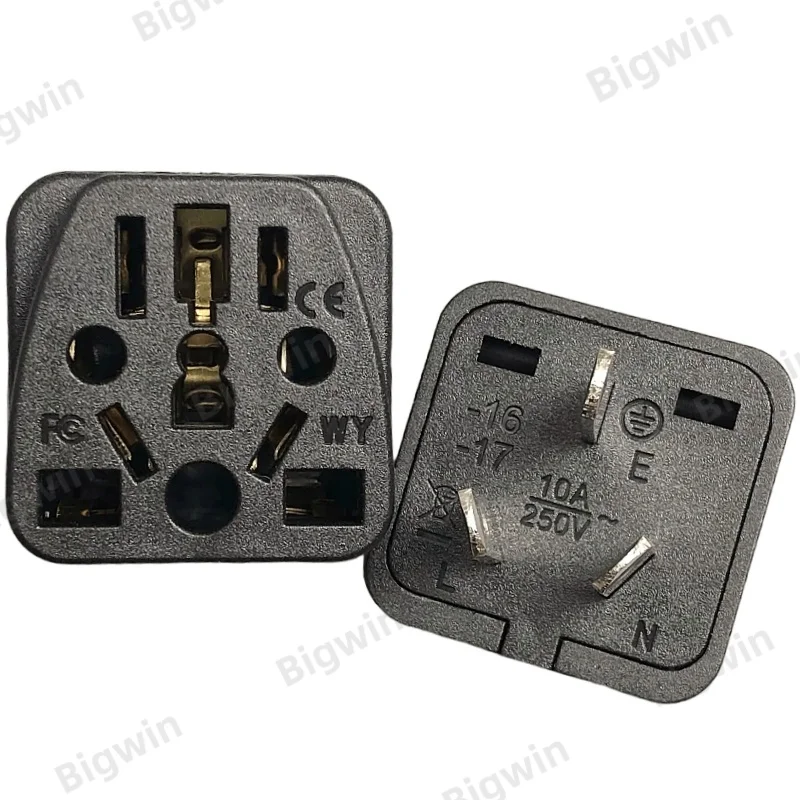 Australian China New Zealand Travel Adapter, IEC Type I Plug US EU UK Swiss Italy Japan To AU 3 Pin Power Converter 10A 250V