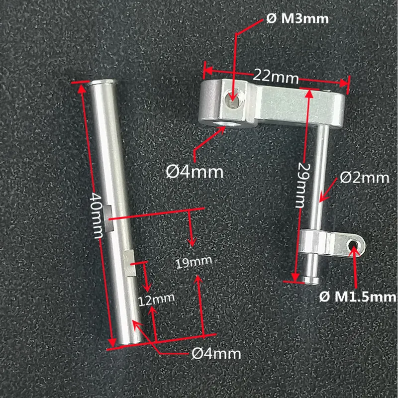 Electric retractable shock absorption landing gear set parts Torque shaft 70mm PU wheel for Mikoyan MiG-25 Fixed wing airplane