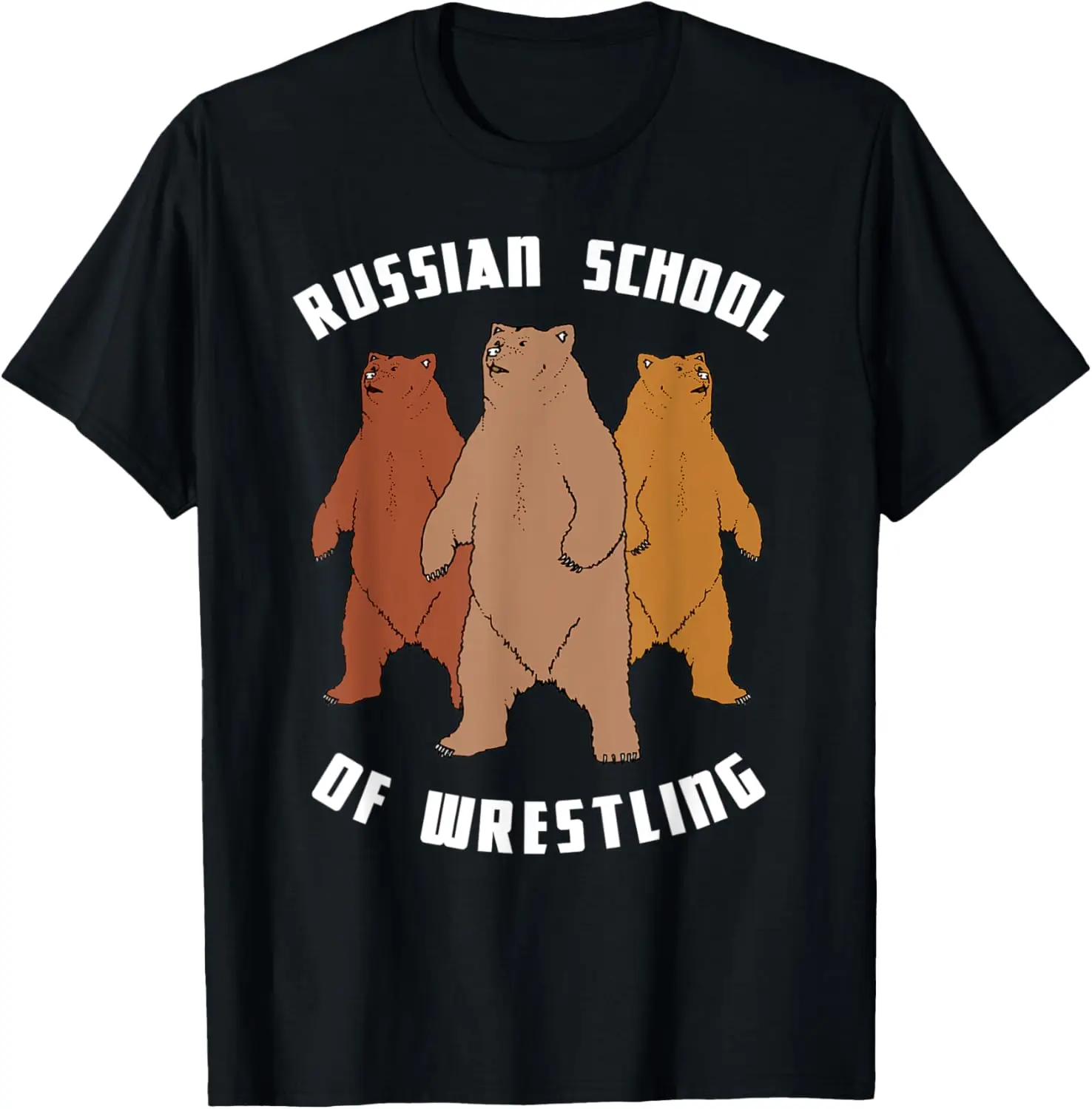 Футболка Fun Wrestling Bear Mixed Russian Mammal Wrestler Футболка Fun Wrestling Bear Mixed Russian Mammal Wrestler