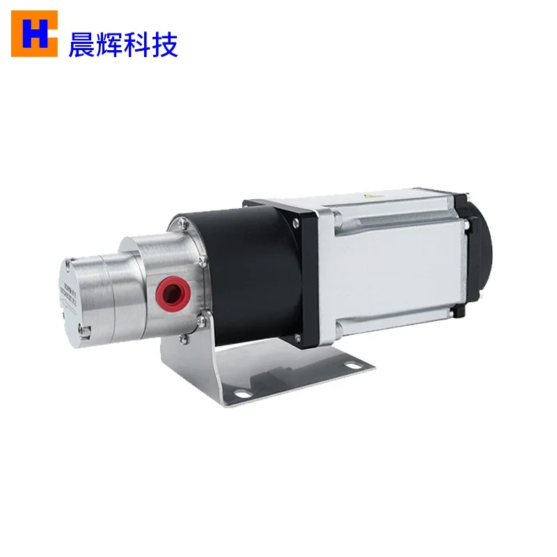High Precision Food Processing AC220v MPB030 Magnet Metering Dosing Pump Micro Magnetic Drive Gear Pumps With 200W Servo Motor