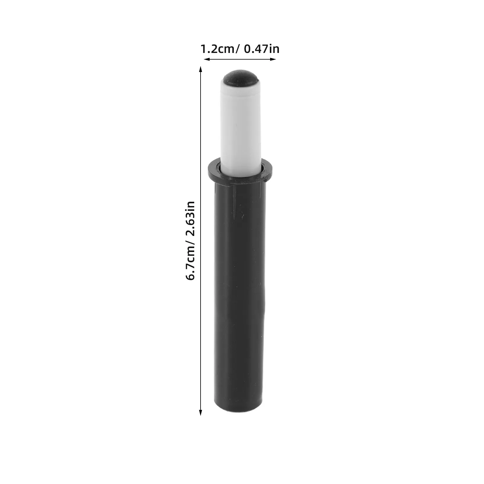 4Pcs Hydraulic Soft Close Trash Can Damper Silent Buffer for Kitchen Bathroom Office Bedroom Garbage Bin Waste Basket Lid Slow