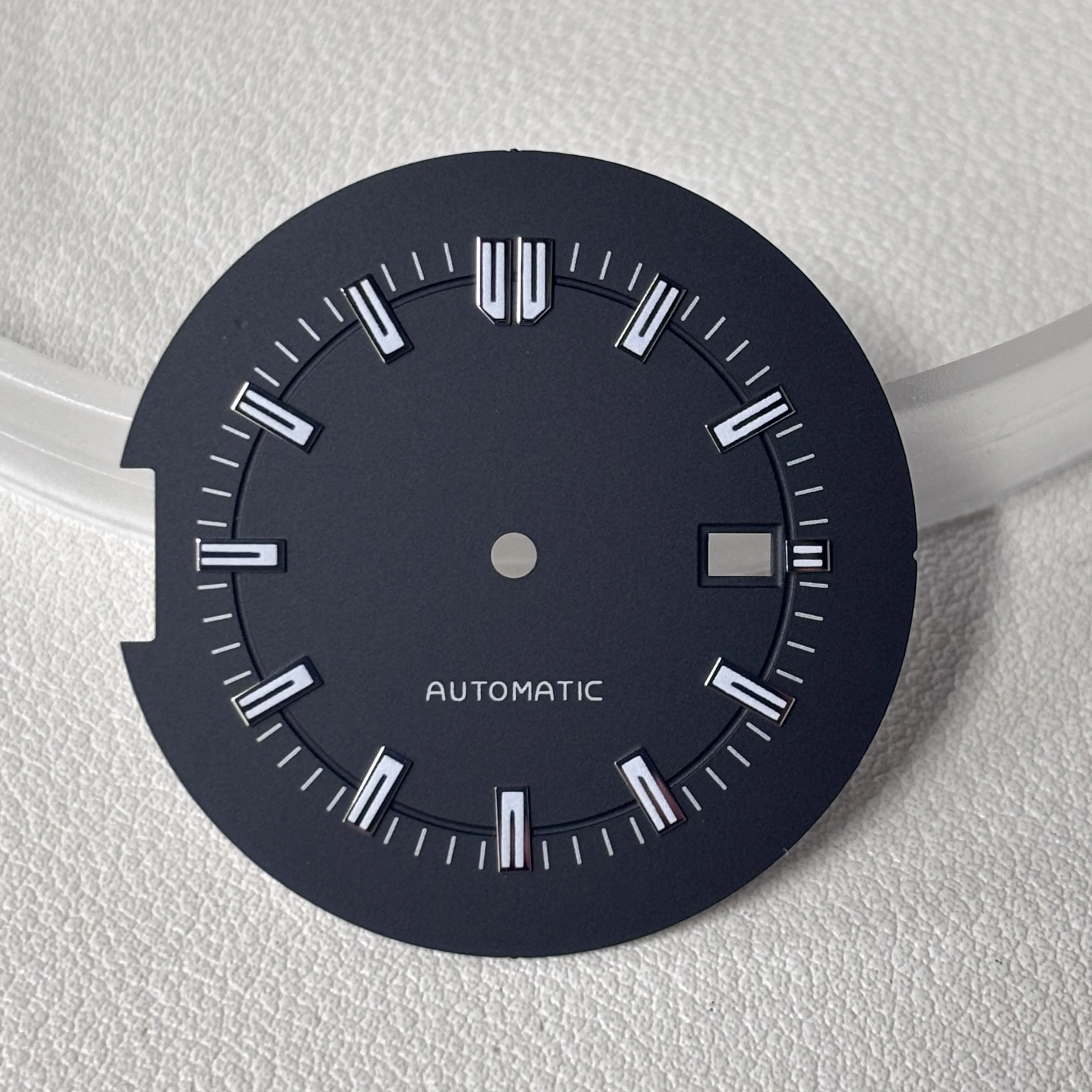 37.5mm Aseptic Dial Suitable for NH34/NH35/NH36 Movement Black/White/Blue Dial Replacement Part Watch Watches Dial