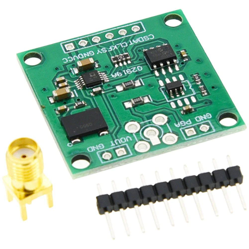 AD9833 Waveform Synthesizer Module for Electronic Development with Compact PCB Design and 0 to 12.5MHz Output Range