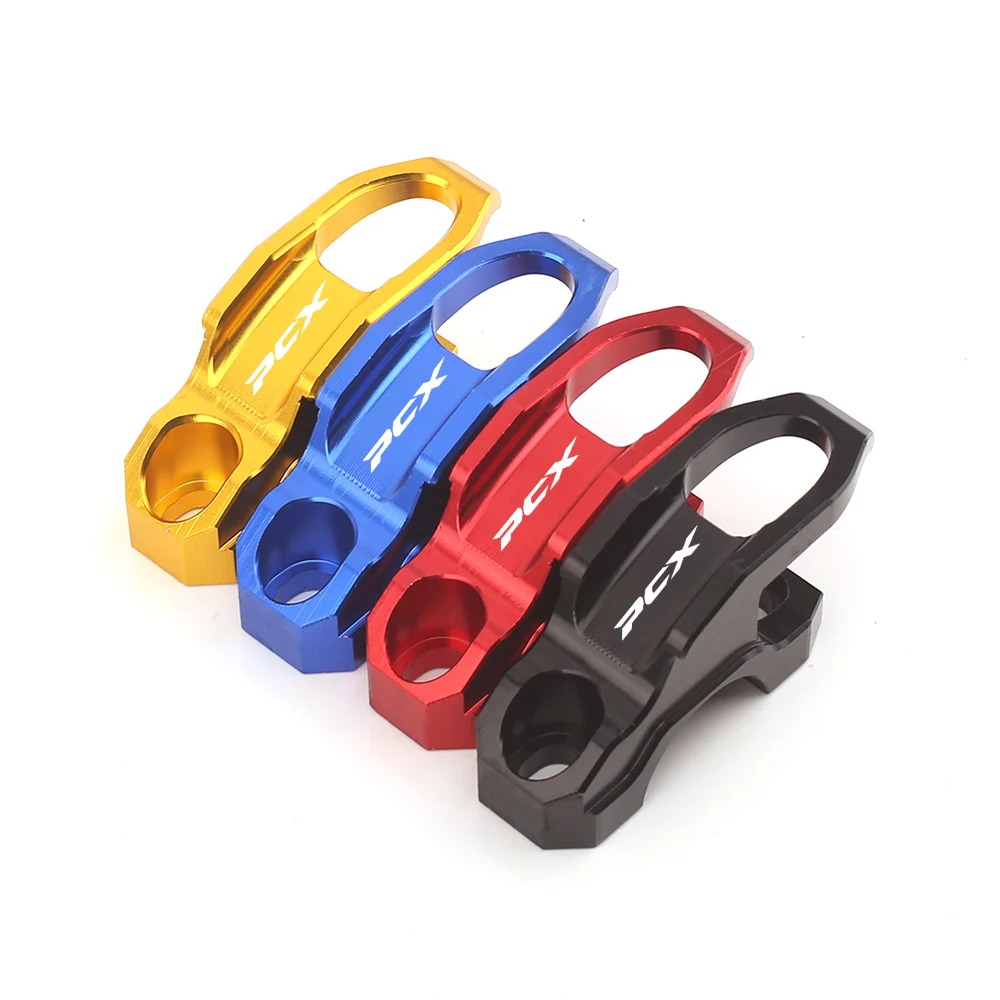 لهوندا PCX125 Pcx150 Pcx160 Pcx 125 150 160 سكوتر دراجة نارية الملحقات CNC خوذة هوك المشبك حقيبة حامل شماعات