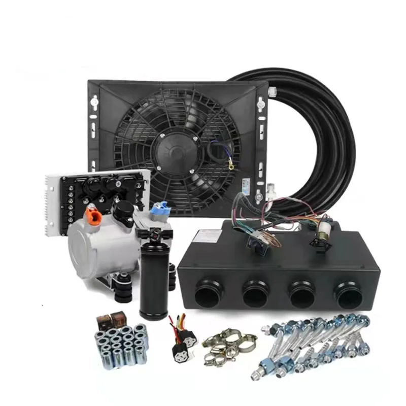 Electric Air Conditioning Split Universal Cooling AC with High Efficiency Auto Parking Cooler for RV Truck Caravan Van